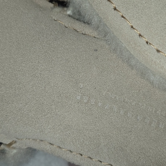 Freda Salvador James Leopard Shearling Slippers Size Small - Picture 7 of 7